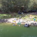 Hidroaviões na Barragem do Torrão